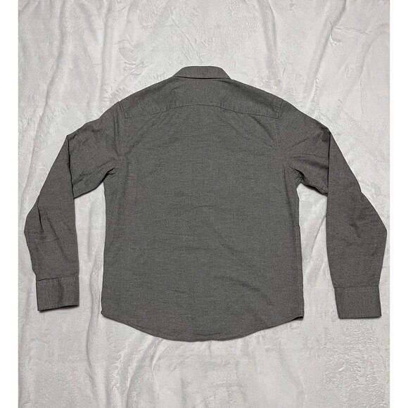 UNTUCKit Men's M Slim Fit "Hemsworth" Long Sleeve Shirt Light Gray - Picture 4 of 4